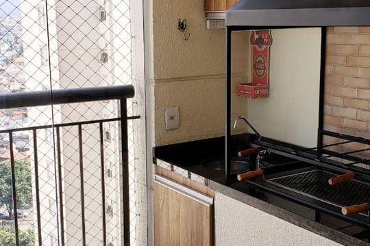 Sacada de apartamento para alugar com 3 quartos, 81m² em Vila Amélia, São Paulo