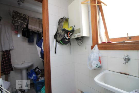 Area de Serviço de apartamento à venda com 3 quartos, 98m² em São João, Porto Alegre