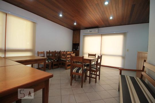 Salão De festas de apartamento à venda com 3 quartos, 98m² em São João, Porto Alegre