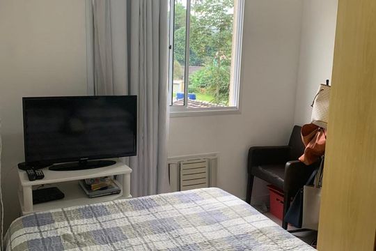 Quarto 2 - Suíte de apartamento à venda com 2 quartos, 54m² em Taquara, Rio de Janeiro