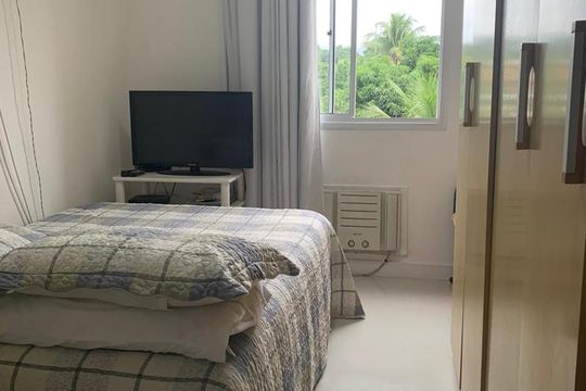 Quarto 2 - Suíte de apartamento à venda com 2 quartos, 54m² em Taquara, Rio de Janeiro