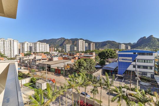 Vista da Varanda da Sala de apartamento para alugar com 3 quartos, 89m² em Jacarepaguá, Rio de Janeiro
