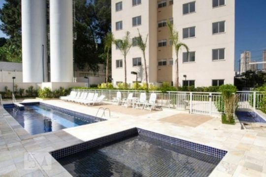 Área comum - Piscina de apartamento para alugar com 2 quartos, 45m² em Jardim Novo Taboão, São Paulo