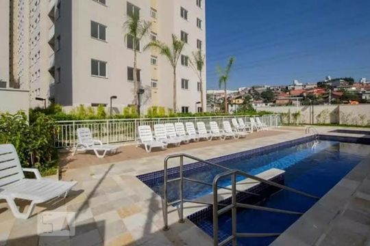 Área comum - Piscina de apartamento para alugar com 2 quartos, 45m² em Jardim Novo Taboão, São Paulo