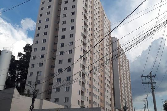 Fachada de apartamento para alugar com 2 quartos, 45m² em Jardim Novo Taboão, São Paulo