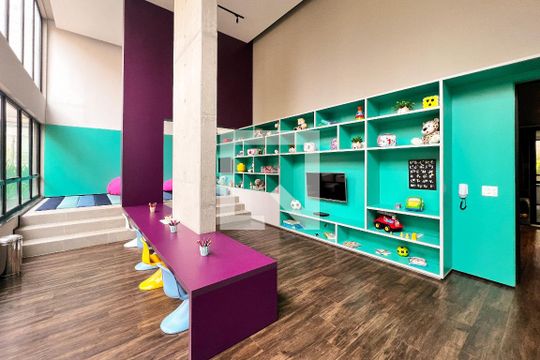 Área comum - Brinquedoteca de apartamento para alugar com 2 quartos, 62m² em Vila Olímpia, São Paulo
