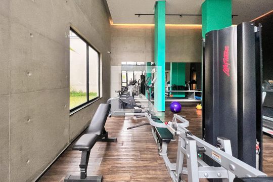 Área comum - Academia de apartamento para alugar com 2 quartos, 62m² em Vila Olímpia, São Paulo