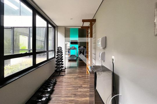 Área comum - Academia de apartamento para alugar com 2 quartos, 62m² em Vila Olímpia, São Paulo