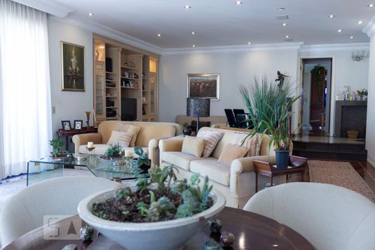 Sala de estar 1  de apartamento à venda com 4 quartos, 272m² em Vila Mariana, São Paulo