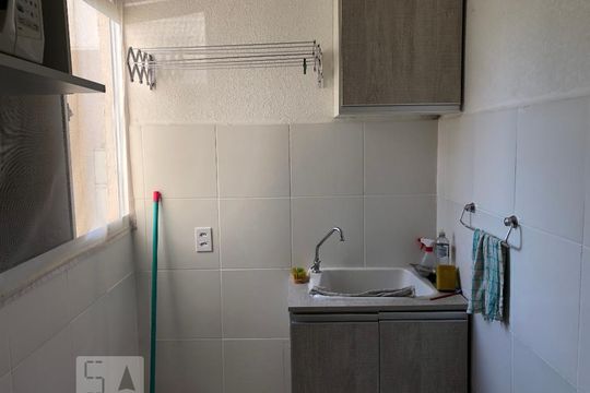 Área de Serviço de apartamento para alugar com 1 quarto, 42m² em Mato Grande, Canoas