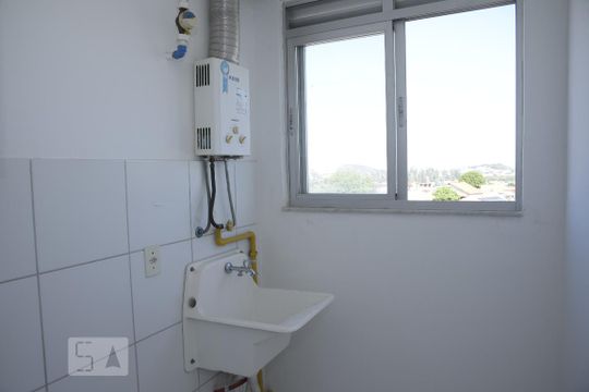 Área de Serviço de apartamento à venda com 2 quartos, 60m² em Taquara, Rio de Janeiro