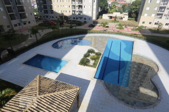 Área comum - Piscina de apartamento para alugar com 2 quartos, 51m² em Umuarama, Osasco