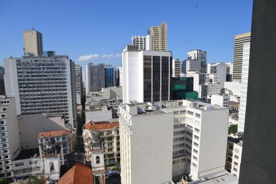 Vista de apartamento à venda com 1 quarto, 50m² em Centro, Rio de Janeiro