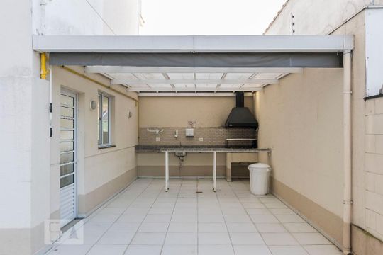 Área comum - Churrasqueira de apartamento para alugar com 1 quarto, 36m² em Cambuci, São Paulo