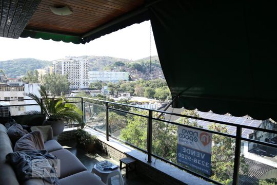 Varanda da Sala de apartamento à venda com 3 quartos, 126m² em Vila Isabel, Rio de Janeiro