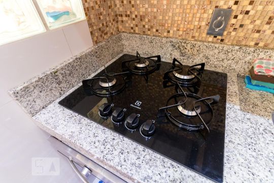 Cozinha - cooktop de apartamento à venda com 2 quartos, 64m² em Vila Augusta, Guarulhos