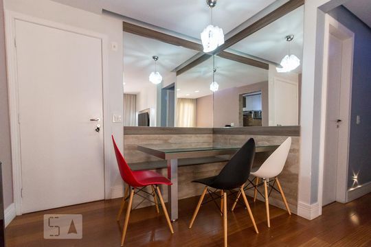 Sala - canto alemão de apartamento à venda com 2 quartos, 64m² em Vila Augusta, Guarulhos