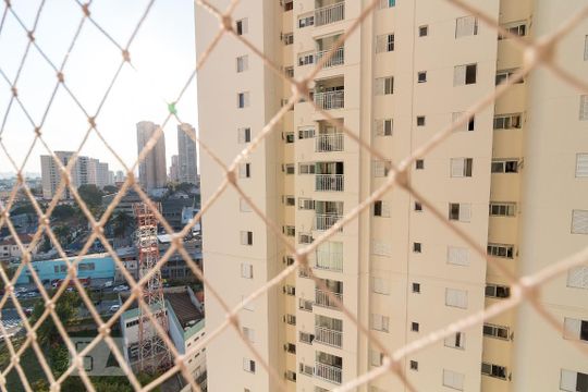 Vista varanda gourmet de apartamento à venda com 2 quartos, 64m² em Vila Augusta, Guarulhos