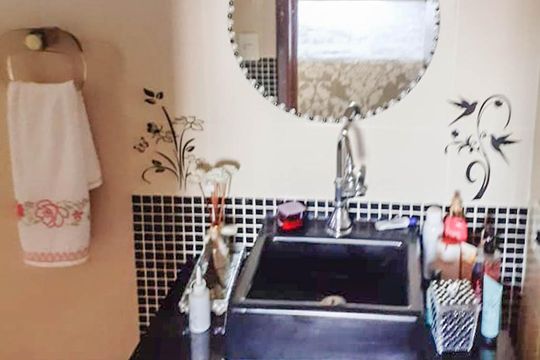 Banheiro suíte de apartamento para alugar com 3 quartos, 100m² em Chácara Cruzeiro do Sul, São Paulo