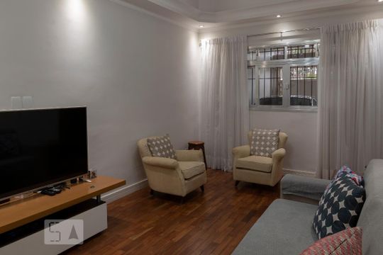 Sala de Estar de casa à venda com 3 quartos, 128m² em Vila Santa Catarina, São Paulo