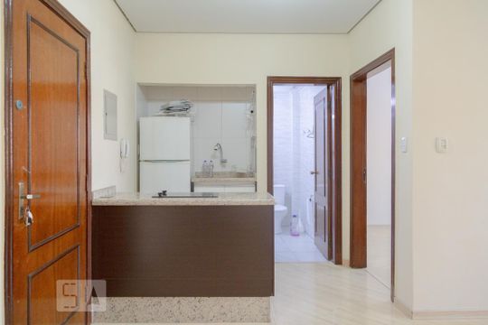Cozinha de apartamento à venda com 1 quarto, 50m² em Campos Elíseos, São Paulo