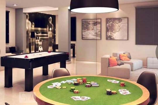 Área comum - Sala de Jogos de apartamento à venda com 2 quartos, 44m² em Cambuci, São Paulo