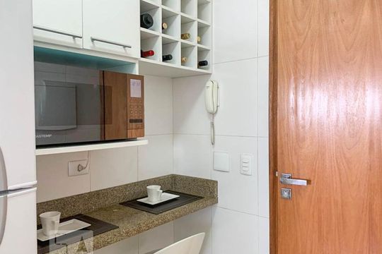 Cozinha de apartamento à venda com 3 quartos, 84m² em Vila Nova Manchester, São Paulo