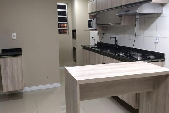 Cozinha de apartamento à venda com 2 quartos, 70m² em Duque de Caxias, São Leopoldo