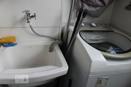 área de serviço de apartamento à venda com 2 quartos, 56m² em Cangaíba, São Paulo