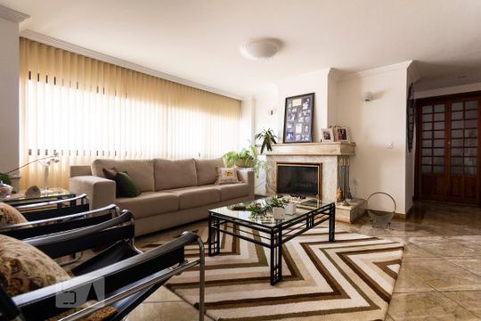 Sala de apartamento para alugar com 4 quartos, 280m² em Vila Alexandria, São Paulo
