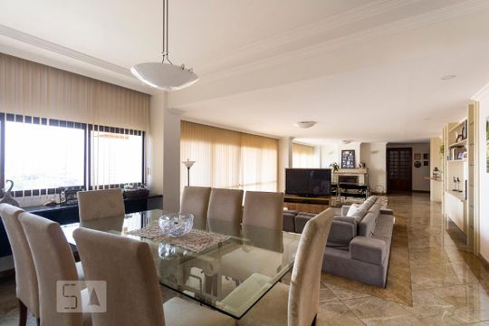 Sala de apartamento para alugar com 4 quartos, 280m² em Vila Alexandria, São Paulo