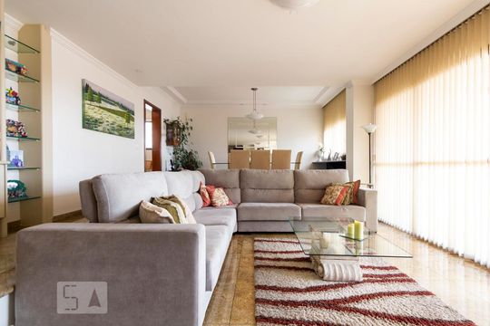 Sala de apartamento para alugar com 4 quartos, 280m² em Vila Alexandria, São Paulo