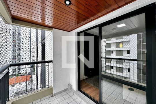 Sacada Sala de apartamento para alugar com 2 quartos, 70m² em Cidade Monções, São Paulo