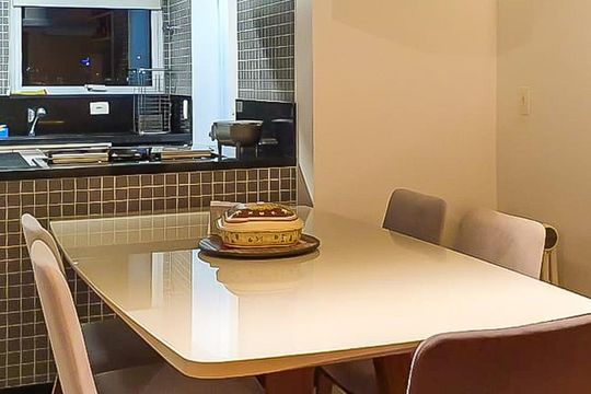Sala de apartamento para alugar com 3 quartos, 116m² em Pinheiros, São Paulo