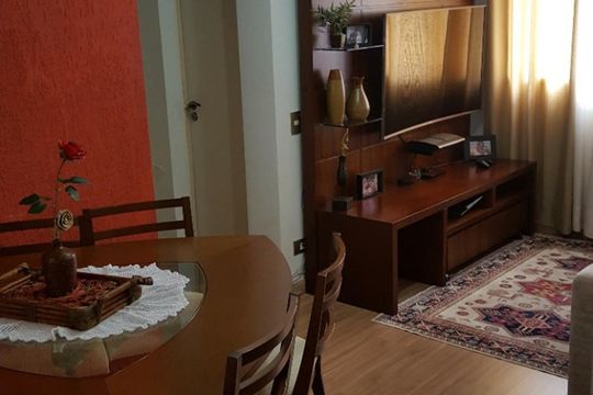 Sala de apartamento à venda com 2 quartos, 56m² em Vila Parque Jabaquara, São Paulo