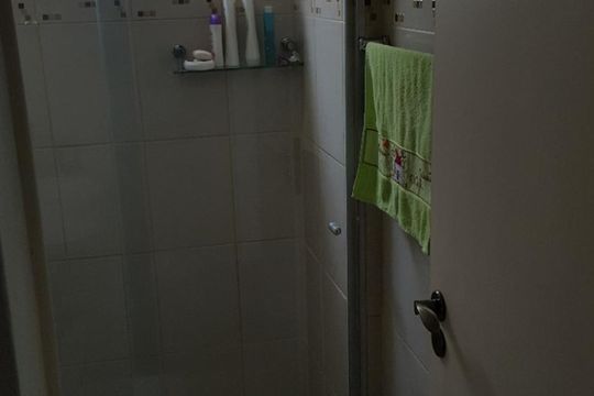 Banheiro Social de apartamento à venda com 2 quartos, 56m² em Vila Parque Jabaquara, São Paulo