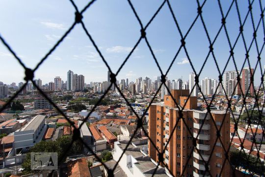 Vista da Suíte de apartamento para alugar com 2 quartos, 55m² em Belenzinho, São Paulo