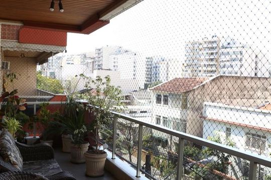 Varanda da Sala de apartamento à venda com 2 quartos, 93m² em Andaraí, Rio de Janeiro