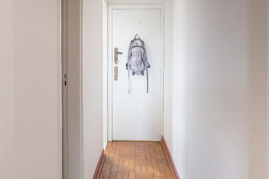 Vista da Sala/Quarto de kitnet/studio à venda com 1 quarto, 43m² em Campos Elíseos, São Paulo