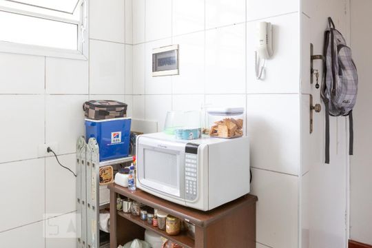 Cozinha de kitnet/studio à venda com 1 quarto, 43m² em Campos Elíseos, São Paulo
