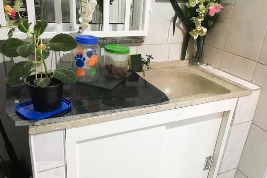 Cozinha de casa para alugar com 3 quartos, 138m² em Chácara Mafalda, São Paulo