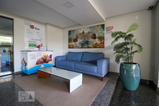Hall de Entrada de apartamento à venda com 3 quartos, 85m² em Setor dos Funcionários, Goiânia