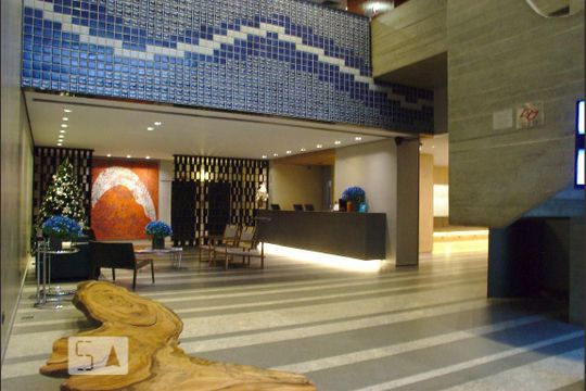 Hall de Entrada de kitnet/studio à venda com 1 quarto, 46m² em Jardim Europa, São Paulo