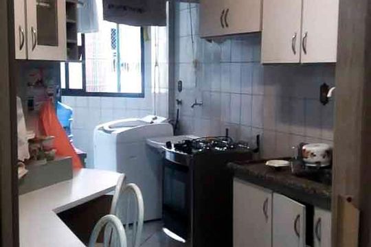 Cozinha de apartamento para alugar com 2 quartos, 70m² em Centro, São Bernardo do Campo