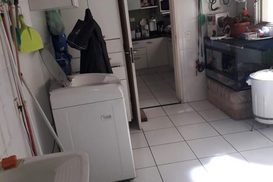 area de serviço de apartamento à venda com 3 quartos, 160m² em Paraisópolis, São Paulo