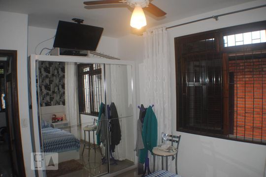 Detalhe do Quarto 01 - Suíte de apartamento para alugar com 3 quartos, 120m² em Ingleses do Rio Vermelho, Florianópolis