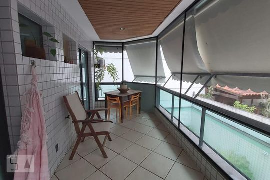 Varanda de apartamento para alugar com 3 quartos, 90m² em Recreio dos Bandeirantes, Rio de Janeiro