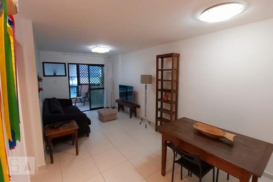 Sala de apartamento para alugar com 3 quartos, 90m² em Recreio dos Bandeirantes, Rio de Janeiro