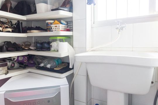 Área de Serviço de apartamento à venda com 2 quartos, 52m² em Casa Verde, São Paulo