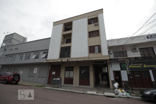 Fachada de apartamento à venda com 1 quarto, 60m² em Niterói, Canoas